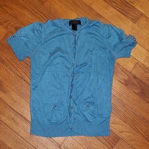 Short sleeve cardigan